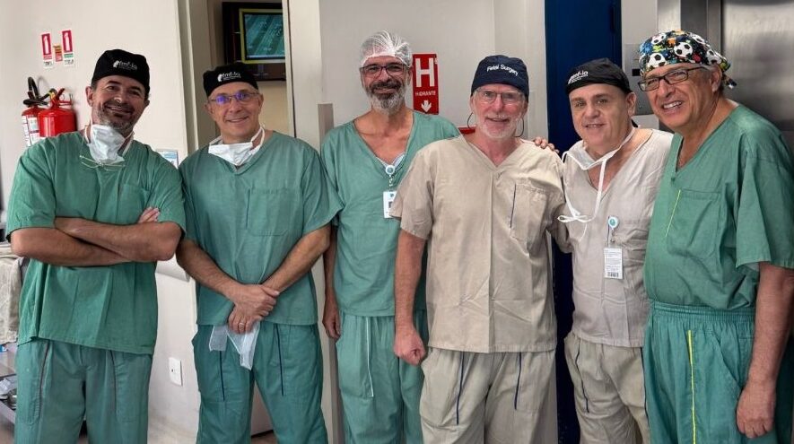 Equipe de cirurgia fetal – Crédito: arquivo pessoal