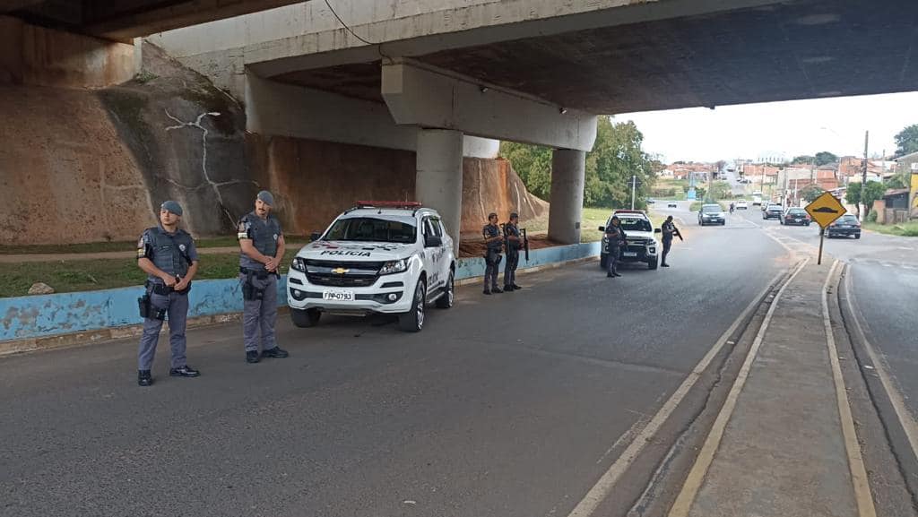 *Foto meramente ilustrativa de uma das operações policiais de Capão Bonito