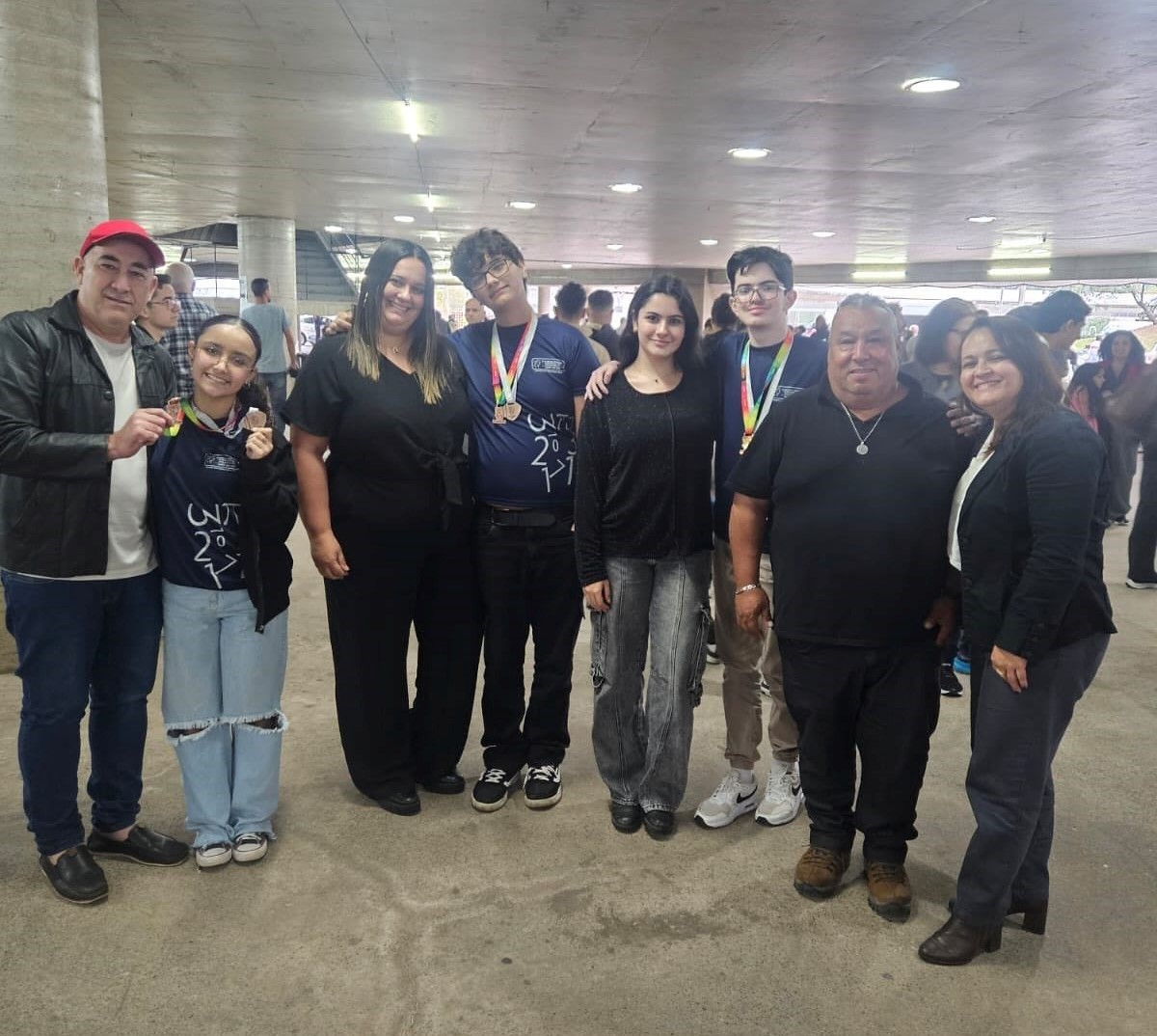 Três grandes destaques: Fernando da Costa Santos, medalha de Ouro, além de Ana Clara Mendes Pugas e Cauã de Almeida Feiteira dos Santos, ambos medalhistas de Bronze.