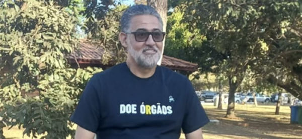 Robério Melo, brasiliense de 52 anos: 'Eu renasci. O SUS me devolveu a vida'. Foto: Arquivo pessoa